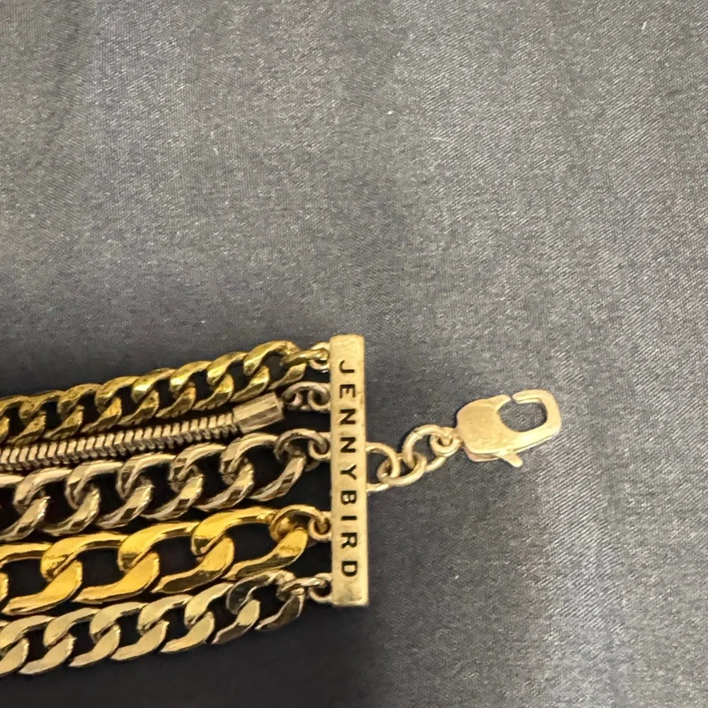 Jenny Bird Gold and Silver Layered Bracelet